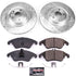 Power Stop 17-18 Mercedes-Benz SLC300 Front Z23 Evolution Sport Brake Kit