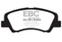 EBC 12 Hyundai Elantra 1.8 Yellowstuff Front Brake Pads