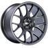 BBS CH-R 20x10.5 5x112 ET25 Satin Titanium Polished Rim Protector Wheel -82mm PFS/Clip Required