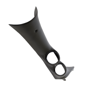 Autometer 07-08 Chevy Silverado/Duramax / 07-08 GMC Sierra/Duramax Black Dual Pillar Pod