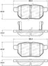 StopTech Street Brake Pads - Rear