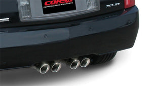 Corsa 04-08 Cadillac XLR 4.6L Polished Sport Cat-Back Exhaust