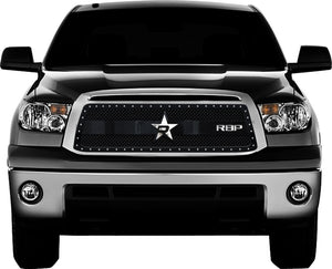 RBP RX-3 Series Studded Frame 1pc. Grille 10-13 Toyota Tundra (Except Limited) - Black