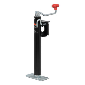 Curt Bracket-Mount Swivel Jack w/Top Handle (2000lbs 15in Travel)