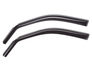 WeatherTech 11+ Fiat 500 Front Side Window Deflectors - Dark Smoke