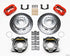 Wilwood Forged Dynalite P/S P-B Kit Drill-Zinc Red New Big Ford 2.50in Offset