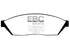 EBC 82-84 Honda Civic Hatchback 1.3 (4 Speed) Greenstuff Front Brake Pads