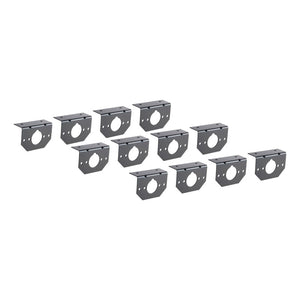 Curt Connector Mounting Brackets for 4-Way & 6-Way Round (12-Pack)