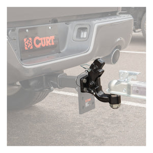 Curt Ball & Pintle Combination (2in Ball 10000lbs Ball Capacity)