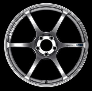 Advan RGIII 17x9.0 +45 5-114.3 Racing Hyper Black Wheel