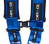 NRG SFI 16.1 5PT 3in. Seat Belt Harness / Latch Link - Blue