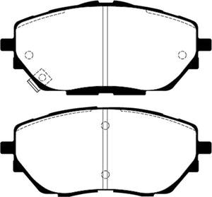 EBC 2017+ Toyota C-HR 2.0L Greenstuff Front Brake Pads