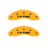 MGP 2 Caliper Covers Engraved Front I-Vtec Yellow Finish Black Characters 2009 Honda Civic