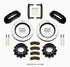 Wilwood TX6R Rear Kit 15.50in Black 2005-2012 Ford F250/F350 4WD
