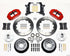 Wilwood Narrow Superlite 6R Front Hub Kit 12.88in Red 60-68 Ford / Mercury Full Size / Galaxie
