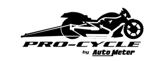 Autometer Pro-Cycle Gauge Tach 2-5/8in 8K Rpm 2&4 Cylinder Chrome