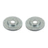 Power Stop 12-17 Hyundai Azera Front Evolution Drilled & Slotted Rotors - Pair