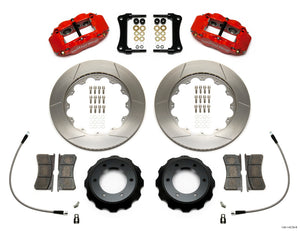 Wilwood Narrow Superlite Red 6R Front Kit 14in Slotted Rotor w/ Lines 05-15 Toyota Tacoma