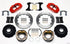 Wilwood Narrow Superlite 4R Rear P-Brk Kit 12.88in Red Big Ford New Style 2.50in Off Stag Mount