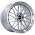 BBS LM 20x10 5x120 ET33 Diamond Silver Center Diamond Cut Lip Wheel -82mm PFS/Clip Required
