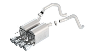 Borla 05-08 Chevrolet Corvette Coupe/Conv 6.0L/6.2L 8cyl Aggressive ATAK Exhaust (rear section only)