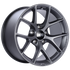 BBS SR 18x10 5x130 ET41 CB71.6 Satin Grey Wheel