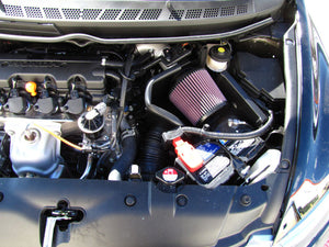 K&N 06-09 Civic 1.8L Silver Typhoon Short Ram Intake