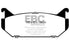 EBC 93-97 Ford Probe 2.0 16v Yellowstuff Rear Brake Pads