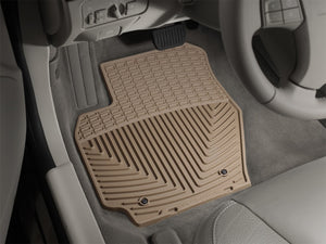 WeatherTech 07+ Volvo S80 Front Rubber Mats - Tan