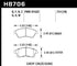Hawk 11-12 Chevy Cruze Eco/LS/1LT/2LT/LTZ / 12 Sonic LS/LT/LTZ Perf Ceramic Front Street Brake Pads