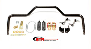 BMR 64-72 A-Body Rear Pro-Touring Style Hollow 1.125in Sway Bar Kit - Black Hammertone