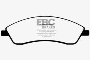 EBC 06-07 Cadillac CTS 2.8 (Sports Suspension) Yellowstuff Front Brake Pads