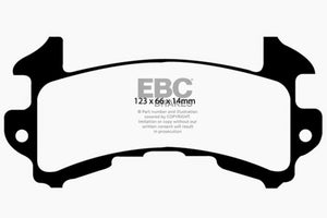 EBC 79-80 Cadillac Seville 5.7 Bluestuff Rear Brake Pads