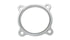 Vibrant Metal Gasket GT series/T3 Turbo Discharge Flange w/ 3in in ID Matches Flange #1438 #14380