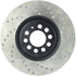 StopTech 00-06 Audi TT Left Front Drilled Rotor