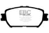 EBC 06-07 Lexus GS300 3.0 Ultimax2 Front Brake Pads
