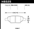 Hawk Chevy Cobalt D1033 Ceramic Street Rear Brake Pads