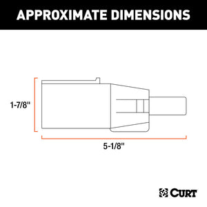 Curt 7-Way RV Blade Connector Tester (Packaged)