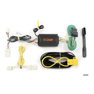 Curt 10-16 Hyundai Genesis Coupe Custom Wiring Harness (4-Way Flat Output)