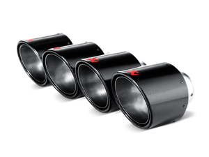 Akrapovic 06-13 Chevrolet Corvette ZO6/ZR1 (C6) Tail Pipe Set (Carbon 125 mm)