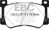 EBC 2017+ Genesis G90 5.0L Redstuff Front Brake Pads