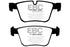 EBC 07-11 Mercedes-Benz CL63 AMG 6.2 Redstuff Rear Brake Pads