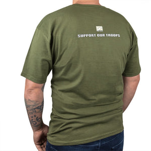 Skunk2 Camo T-Shirt Military Green - L