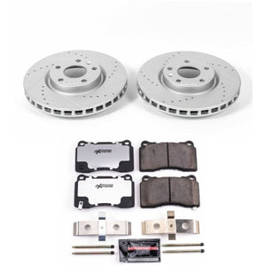 Power Stop 2014 Chevrolet Corvette Front Z26 Street Warrior Brake Kit