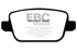 EBC 06+ Volvo S80 3.2 (300mm Front Rotors) Greenstuff Rear Brake Pads