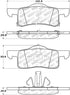 StopTech Street Select Brake Pads - Front/Rear