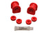 Energy Suspension 89-94 Nissan 240SX (S13) Red 25mm Front Sway Bar Bushing Set