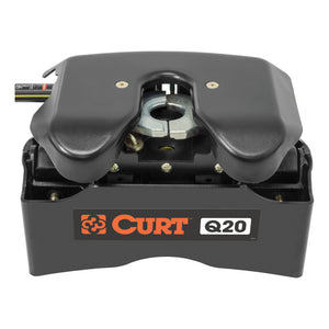 Curt Q20 5th Wheel Hitch w/Roller & Rails