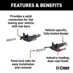 Curt Ram 16-18 1500 / 19-21 1500 Classic Custom Tow Bar Base Plate