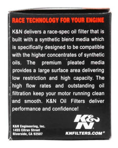 K&N Yamaha 1.5in OD x 1.844in H Oil Filter